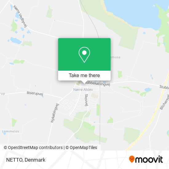 NETTO map