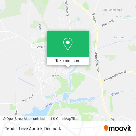 Tønder Løve Apotek map