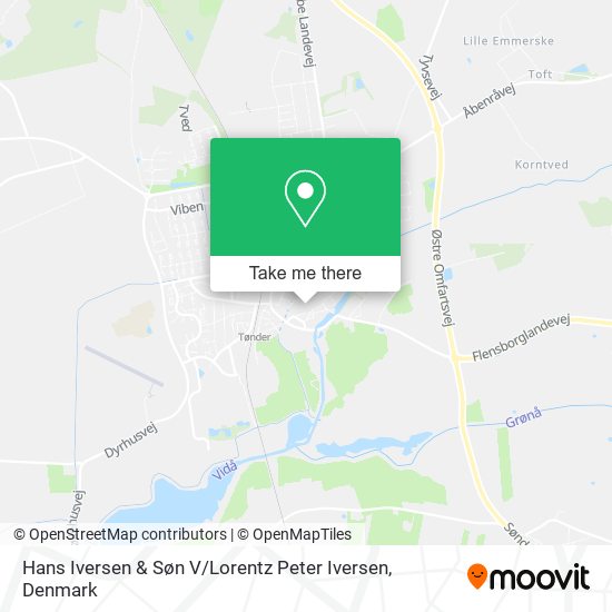 Hans Iversen & Søn V / Lorentz Peter Iversen map