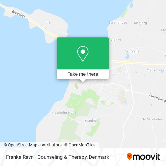 Franka Ravn - Counseling & Therapy map