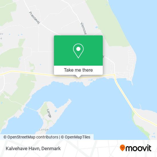 Kalvehave Havn map