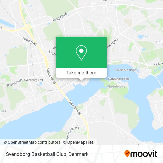 Svendborg Basketball Club map