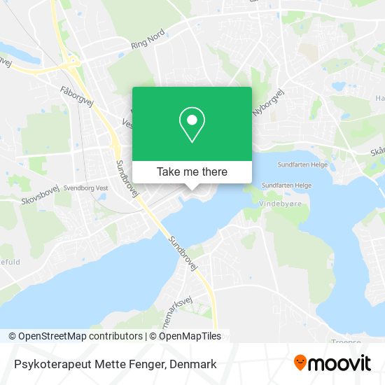 Psykoterapeut Mette Fenger map