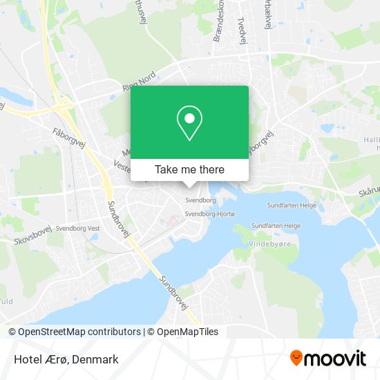 Hotel Ærø map