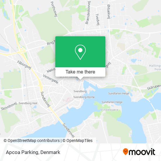 Apcoa Parking map