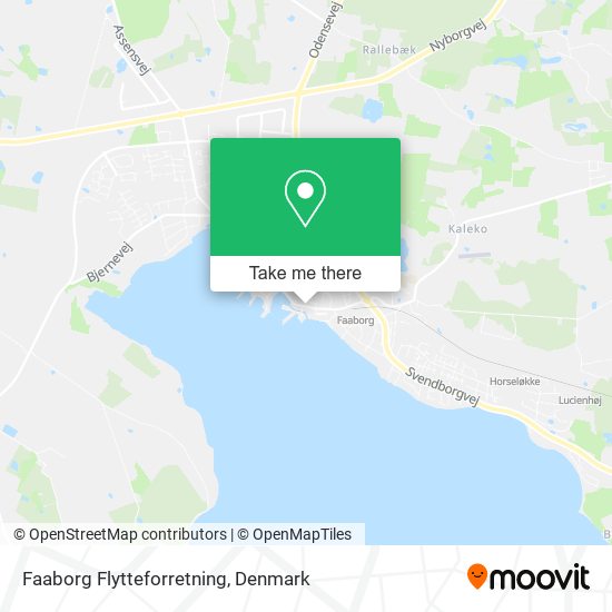 Faaborg Flytteforretning map