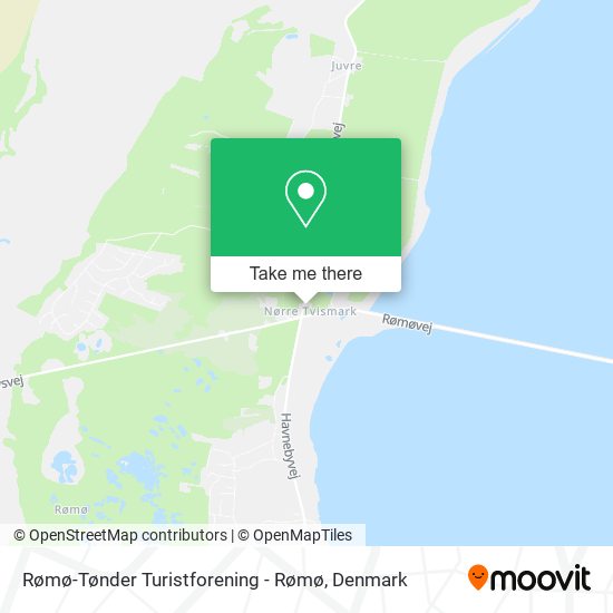 Rømø-Tønder Turistforening - Rømø map