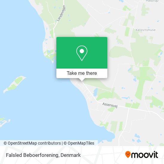 Falsled Beboerforening map