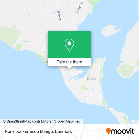 Karrebaeksminde Minigo map