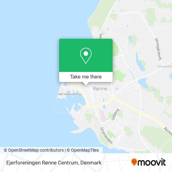 Ejerforeningen Rønne Centrum map