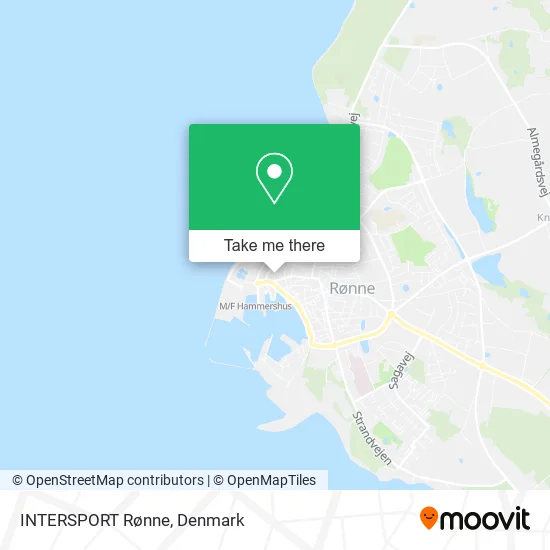 INTERSPORT Rønne map