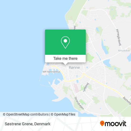 Søstrene Grene map