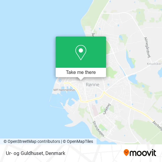 Ur- og Guldhuset map
