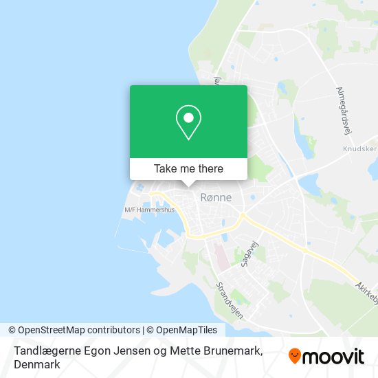 Tandlægerne Egon Jensen og Mette Brunemark map