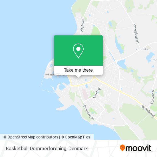 Basketball Dommerforening map