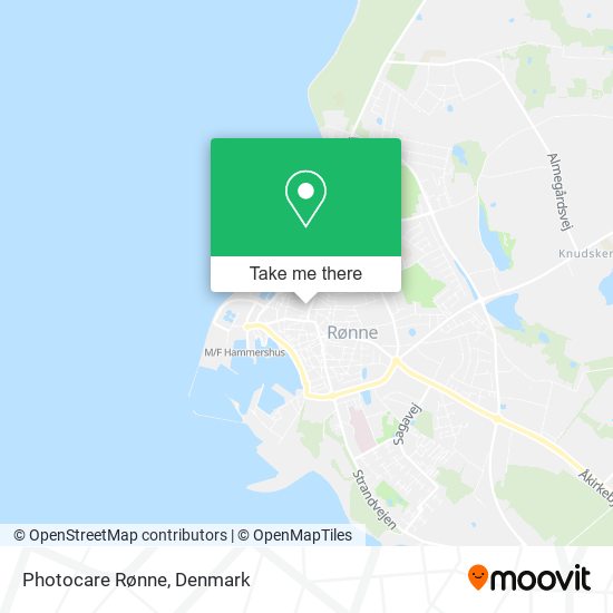 Photocare Rønne map