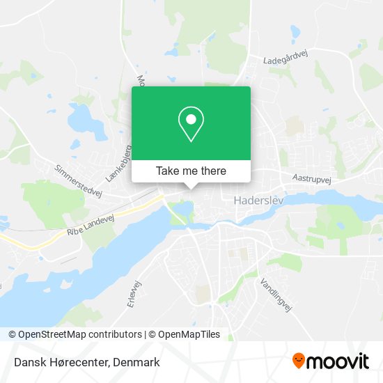 Dansk Hørecenter map