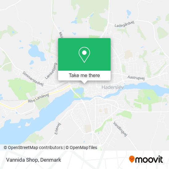 Vannida Shop map