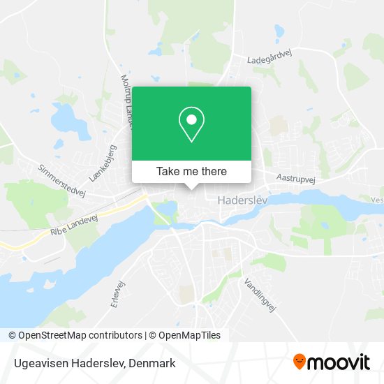 Ugeavisen Haderslev map