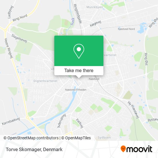 Torve Skomager map