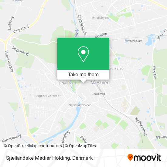 Sjællandske Medier Holding map