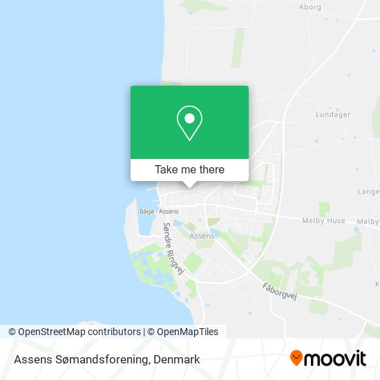 Assens Sømandsforening map