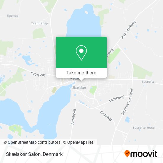 Skælskør Salon map