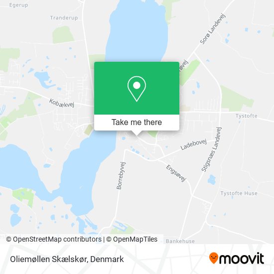 Oliemøllen Skælskør map