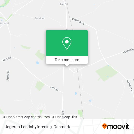 Jegerup Landsbyforening map