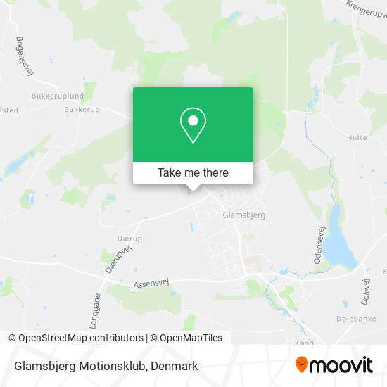 Glamsbjerg Motionsklub map
