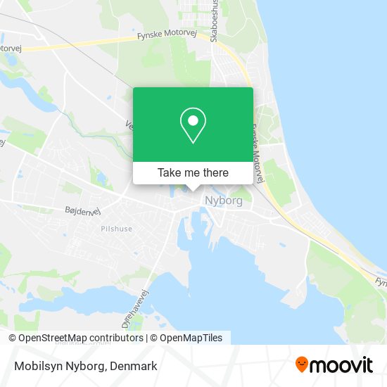 Mobilsyn Nyborg map