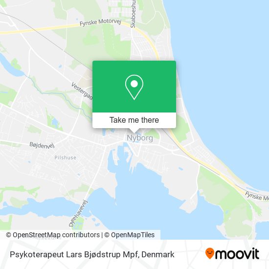 Psykoterapeut Lars Bjødstrup Mpf map