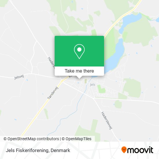 Jels Fiskeriforening map