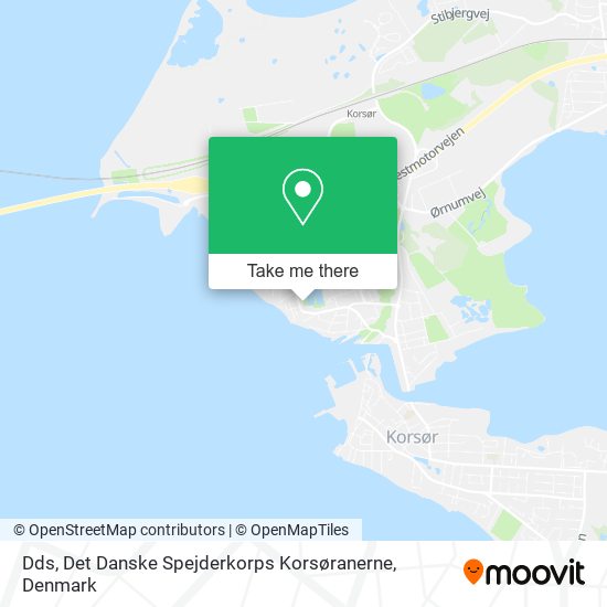 Dds, Det Danske Spejderkorps Korsøranerne map