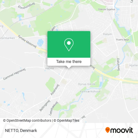 NETTO map