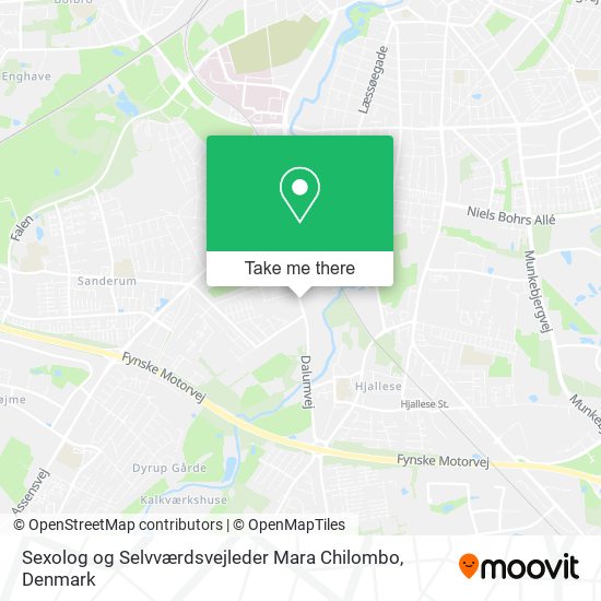 Sexolog og Selvværdsvejleder Mara Chilombo map