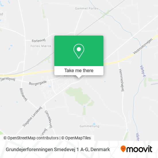 Grundejerforenningen Smedevej 1 A-G map