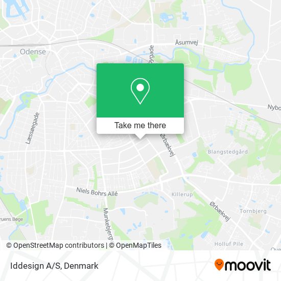 Iddesign A/S map