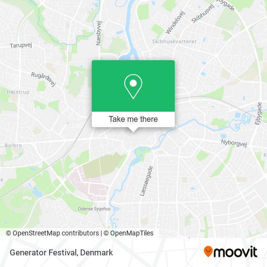 Generator Festival map