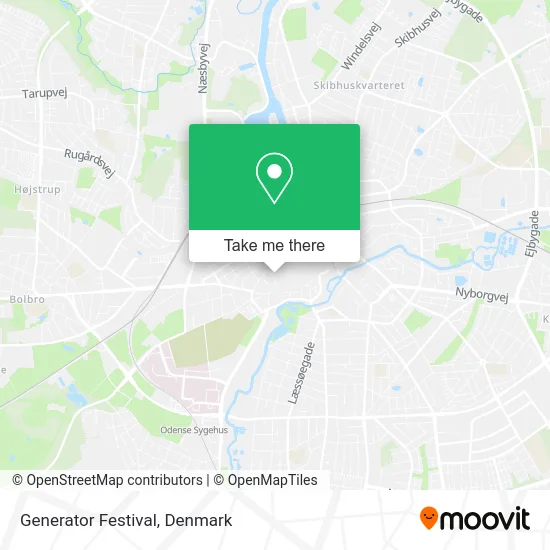 Generator Festival map