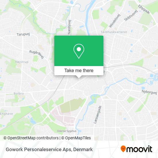 Gowork Personaleservice Aps map