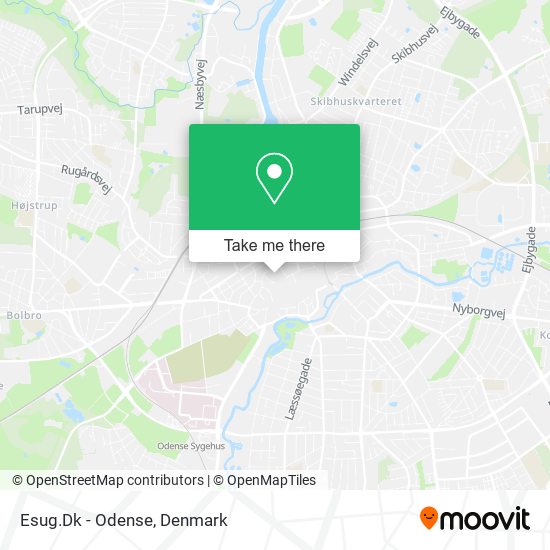 Esug.Dk - Odense map