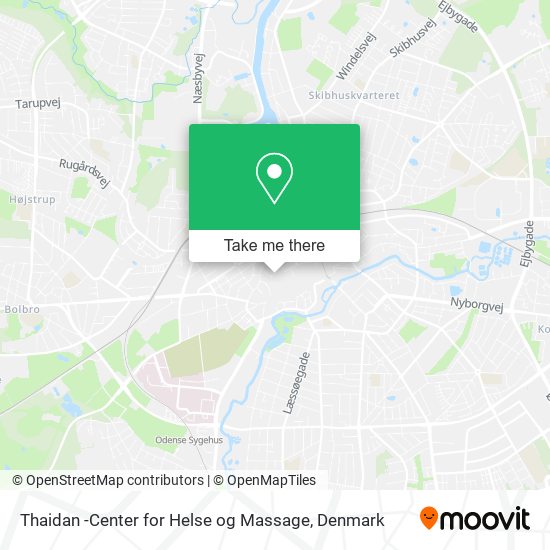 Thaidan -Center for Helse og Massage map