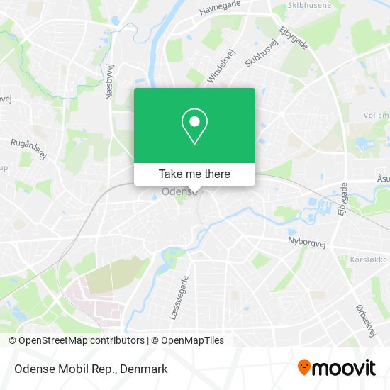 Odense Mobil Rep. map