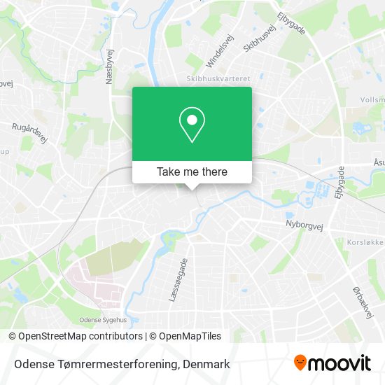 Odense Tømrermesterforening map