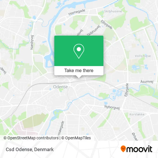 Csd Odense map