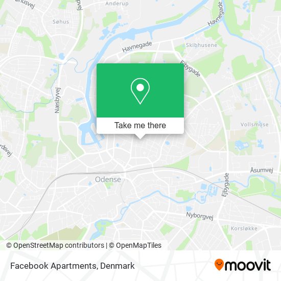 Facebook Apartments map