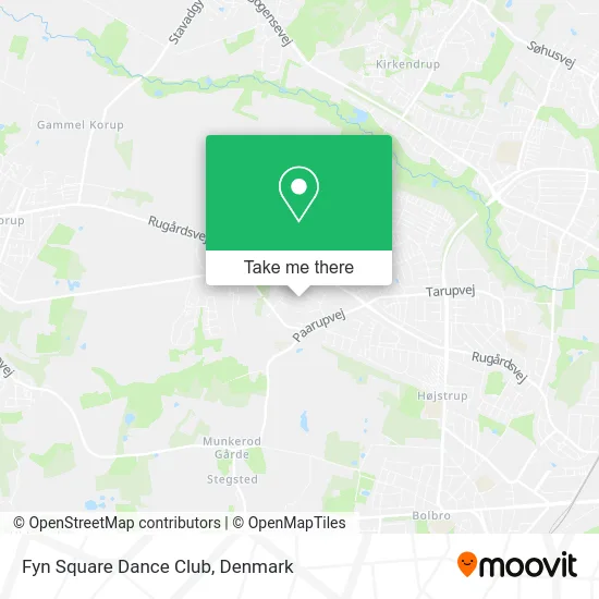 Fyn Square Dance Club map
