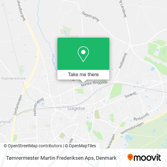 Tømrermester Martin Frederiksen Aps map