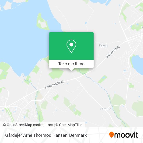 Gårdejer Arne Thormod Hansen map